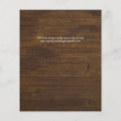 Sublime Pink Bloomsの結婚スイート – 予算 チラシ (裏面)