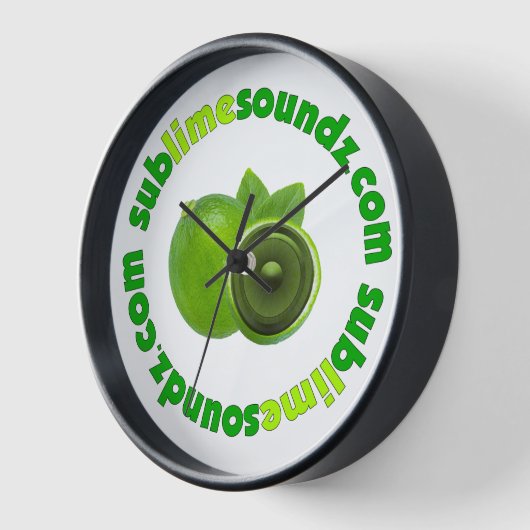 Sublime Soundz – 壁時計 (傾斜)