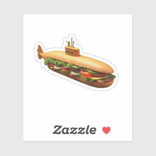 「SUBmarine」 シール (シート)