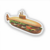 「SUBmarine」 シール (正面)