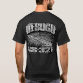 Submarine BesugoメンズベーシックDark TシャツTシャツ Tシャツ (裏面)