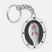 Submarine Chicken キーホルダー (正面左)