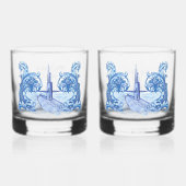 Submarine Whiskey Glasses Gift Set ウイスキーグラス (正面)