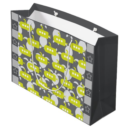 Submarines & Turtles ラージペーパーバッグ (裏面アングル)