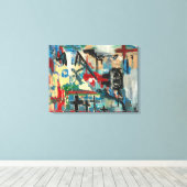 submission. キャンバスプリント (インサイチュ (ウッドフロア))