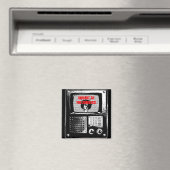 Submit to the Zombies TV fridge Mag! マグネット (インサイチュ (食洗機))
