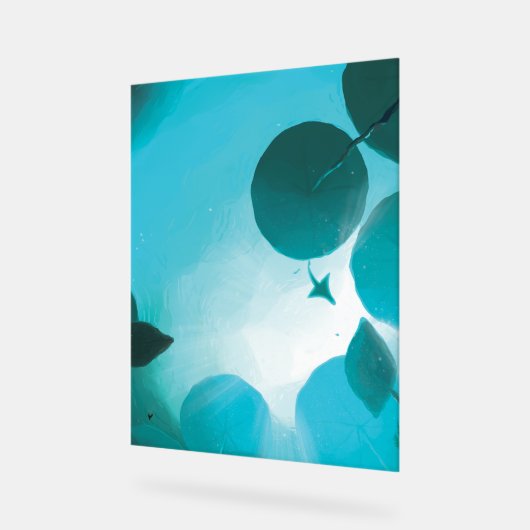 Subnautica - Aquatic Ballad アクリルサイン (傾斜)