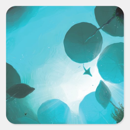 Subnautica - Aquatic Ballad スクエアシール (正面)