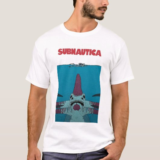 Subnautiicaポスター Tシャツ (正面)