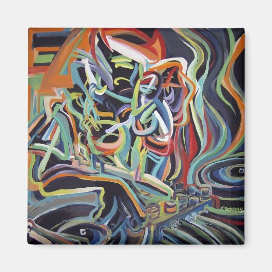 SubRosa DJ マグネット (正面)