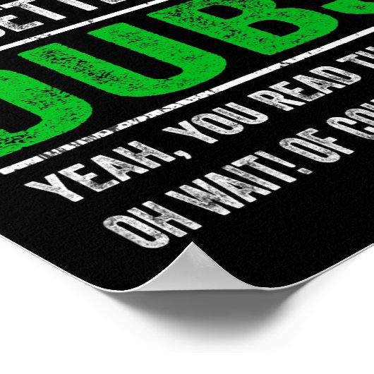 SubsはDubsアニメサーよりも優日本のれおもしろいている ポスター (角)