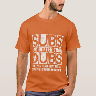 SubsベターハンDubsうんReadhat右レトロ Tシャツ