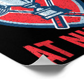 Subscription At Number 1 Funny Badminton  ポスター (角)