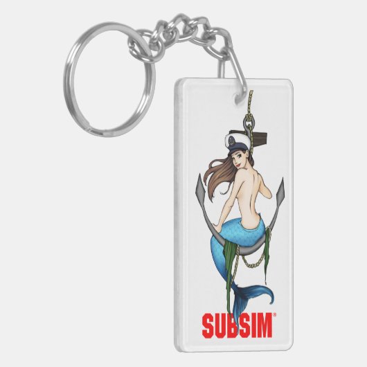 SUBSIM Mermaid/Tonnage Key Chain キーホルダー (正面左)
