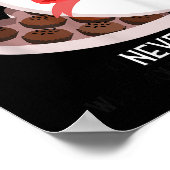 Substitute School Teacher Valentine S Day Gift For ポスター (角)