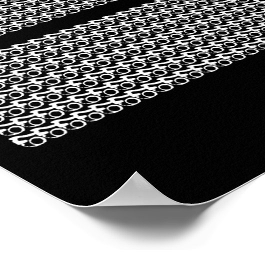 Subtle 67 Six Seven Brainrot Hidden Message Gen Al ポスター (角)