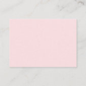 Subtle Blush & Slate Gray Islamic QR RSVP Card エンクロージャーカード (裏面)