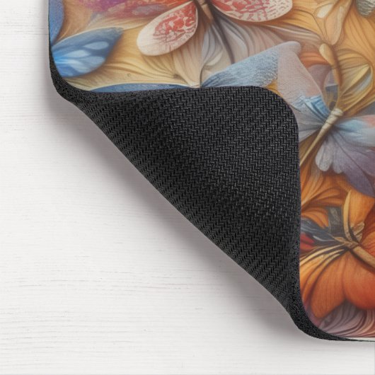 Subtle Dragonflies マウスパッド (コーナー)