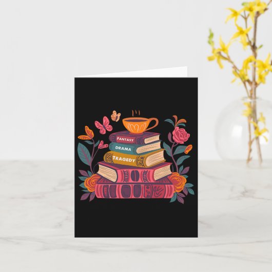 Subtle Fantasy Drama Tragedy Books Trump Resist Pr カード (黄色い花)