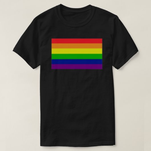 Subtle Gay Pride Flag Classic T-Shirt Tシャツ (デザイン正面)