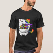 Subtle Gay Ra Cat Pride Flag Rainbow Flag Cat Gay Tシャツ (正面)
