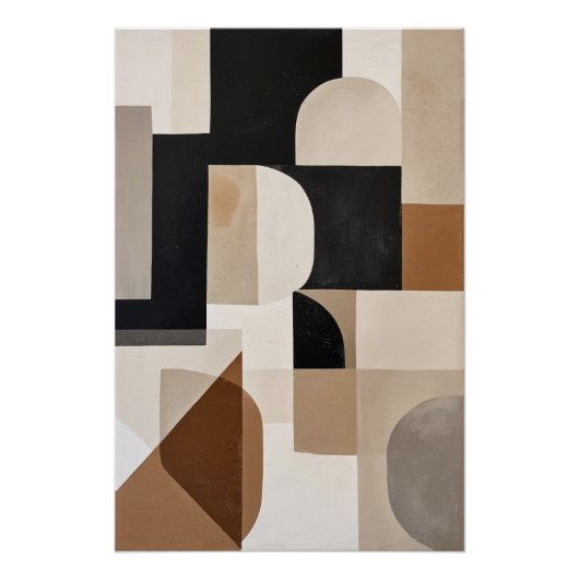 Subtle Geometric Rhythm ポスター (正面)