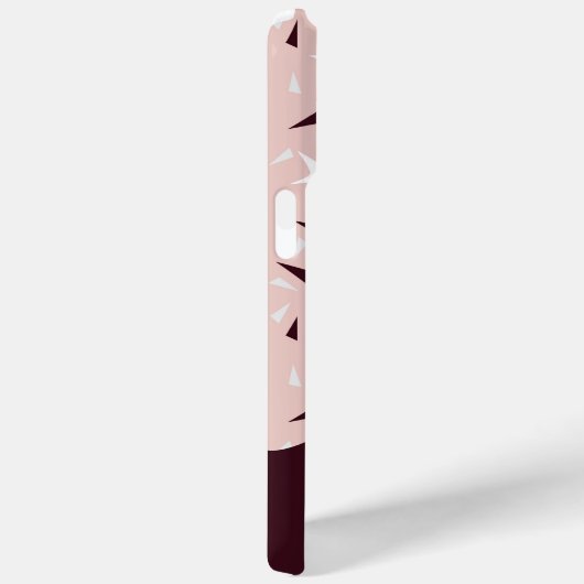 Subtle Geometry: Stars & Triangles – Pink Case-Mate iPhoneケース (裏面 / 右)