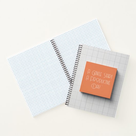 Subtle Grid - Modern Cover Art ノートブック (内部)