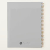 Subtle Grid - Modern Cover Art プランナー手帳 (裏面)