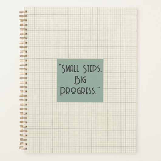 Subtle Grid - Modern Cover Art プランナー手帳 (正面)