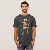 Subtle Halloween Skeleton Candy Trump Halloween Co Tシャツ (正面フル)