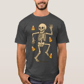 Subtle Halloween Skeleton Candy Trump Halloween Co Tシャツ (正面)