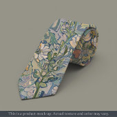 Subtle Impressionist Floral Necktie ネクタイ