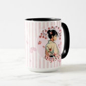 Subtle Majesty Cherry Blossom Anime Mug マグカップ (正面右)