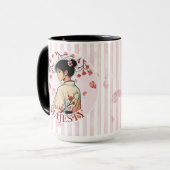 Subtle Majesty Cherry Blossom Anime Mug マグカップ (正面左)