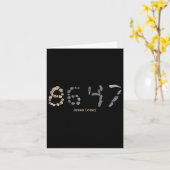 Subtle Resist Trump 8647 3 カード (黄色い花)