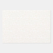 Subtle romantic outline floral design. ラッピングペーパーシート (正面)