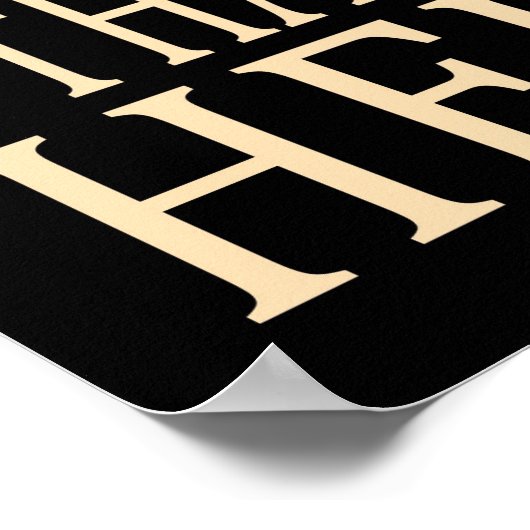 Subway Art Dining Room Rules ポスター (角)