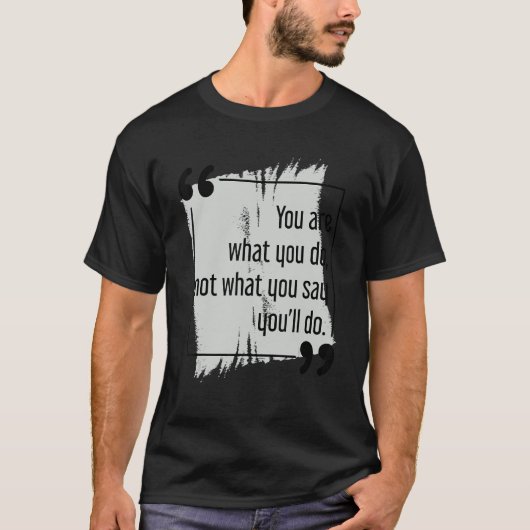 Sucのゴール設やる気を起こさせる定を実行カッコいいする Tシャツ (正面)