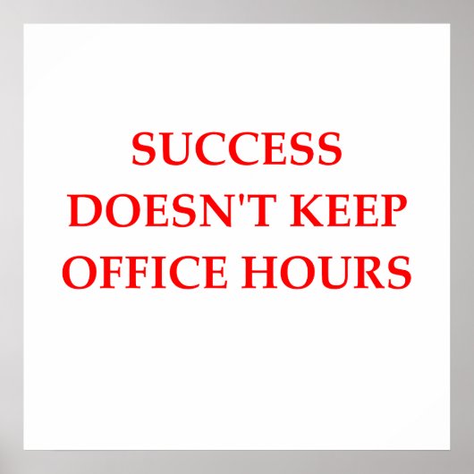 success ポスター (正面)