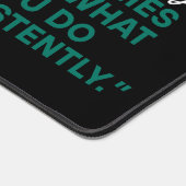 Success doesn't come from what you do occasionally デスクマット (コーナー)