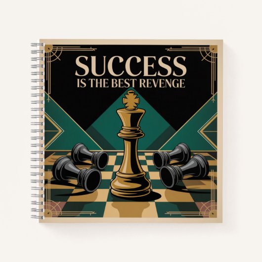 Success Is The Best Revenge ノートブック (正面)