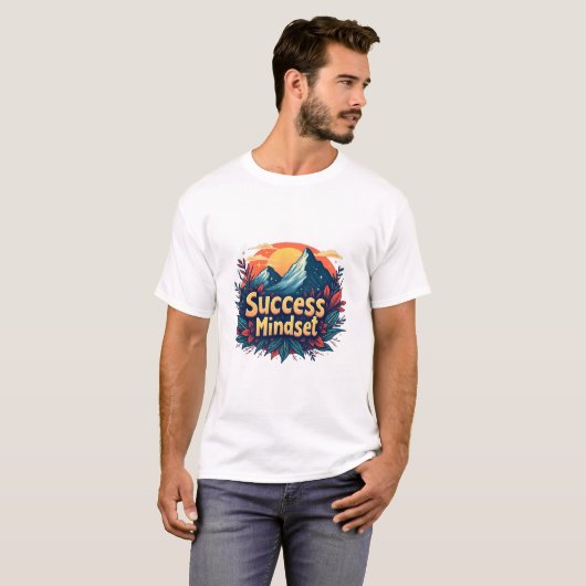 Success Mindset Tシャツ (正面フル)