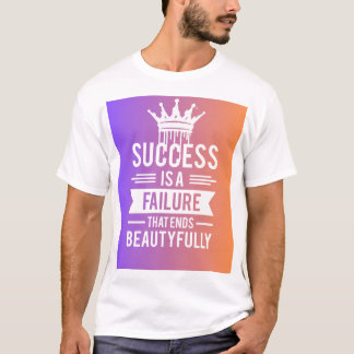 Success Mindset Tシャツ – やる気を起こさせる引用文シャツ