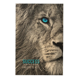 Success My Only Option Motivation Quote Wood Wall ウッドウォールアート