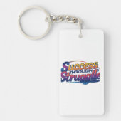 "Success Through Struggle"  キーホルダー (正面)