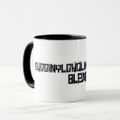 Succinylcholineのブレンドのコーヒー・マグ マグカップ (正面左)