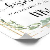 Succulentすぐに署名するキスの数 ポスター (角)