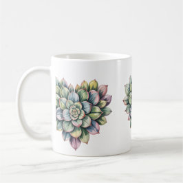  succulent heart shape Classic Mug, 11 oz コーヒーマグカップ