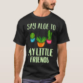 Succulent Plant Cactus Garden Pot Tシャツ (正面)